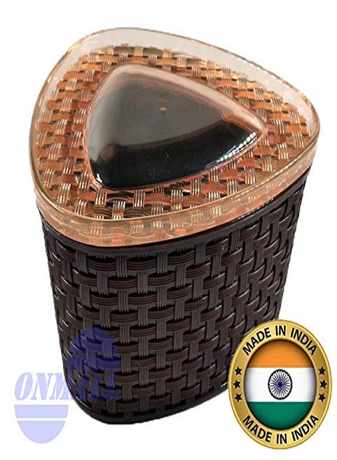 Onmall Dry Fruit Box Storage Containers- Plastic Multipurpose Gift Box/Aachar Pickle Container/Mukhwas Tray/Chatneys/Dining Spice Stand/Masala Box/Snacks. Set of 2 � Assorted - Image 2