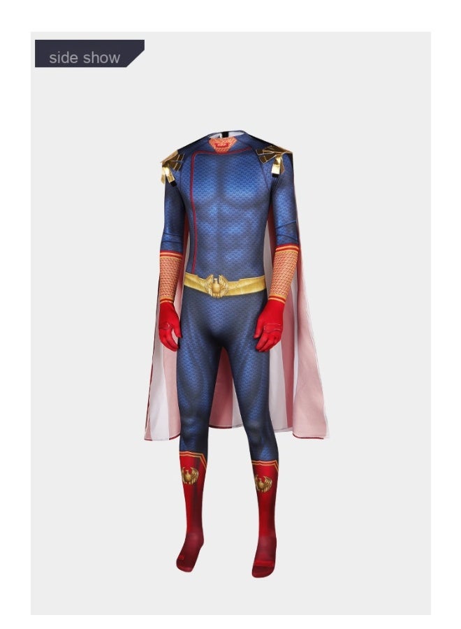 Black Robe Patrol Uniform - Season 3 - National Costume Tight-fitting Body Suit Cosplay Outfit Halloween Costume - Image 2