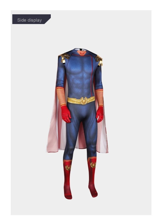 Black Robe Patrol Uniform - Season 3 - National Costume Tight-fitting Body Suit Cosplay Outfit Halloween Costume - Image 3