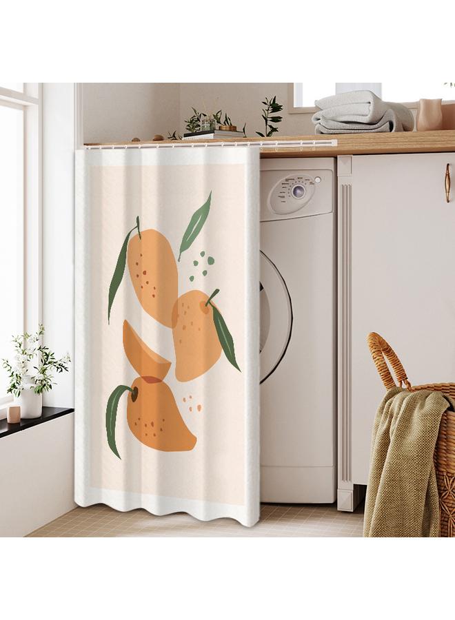 الأزرق جي دبليو الستائر السحرية المصنوعة من الستائر المضادة للغبار - Image 1