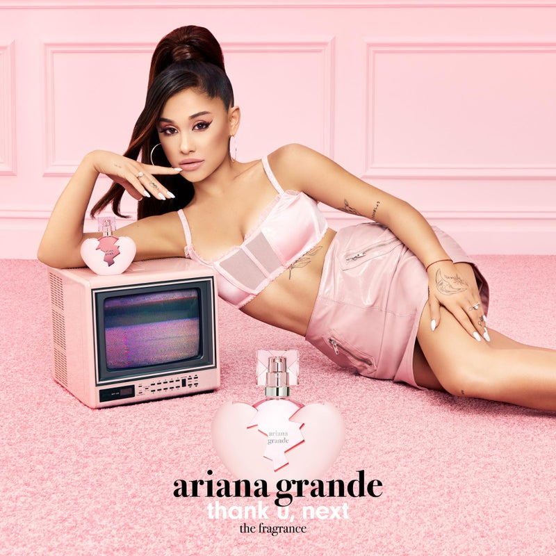 Ariana Grande Thank U Next Eau de Parfum â€“ Floral Gourmand Musk Fragrance for Women â€“ Women's Perfume with Notes of Coconut, Macaroon Sugar & Wild Raspberry â€“ 3.4 Fl Oz - Image 4