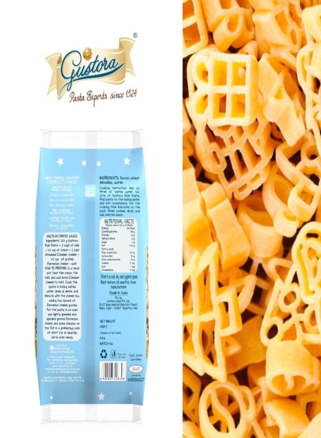 Gustora Kids Pasta Combo I Combo Pack of My Princess and My Toys Pasta I Made of 100% Durum Wheat Semolina I Vegetarian I Rich in Protein & Fibre I Zero cholesterol (250g X 2) - Image 3