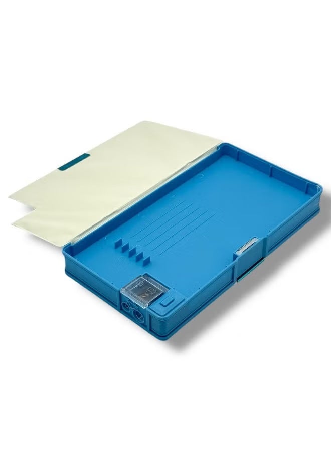 كيوشوب حافظة اقلام مقلمة ثلاثية الابعاد اشكال كرتونية من كيوشوب®️ لطيفة صندوق منظم اقلام رصاص كرتوني رائع للاولاد مع مبراة متعددة الوظائف للاطفال والبنات - Image 2