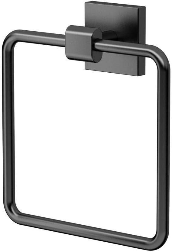 gatco Gatco KAELE4MB Elevate 4Piece Bathroom Accessory Kit Matte Black  - Image 3