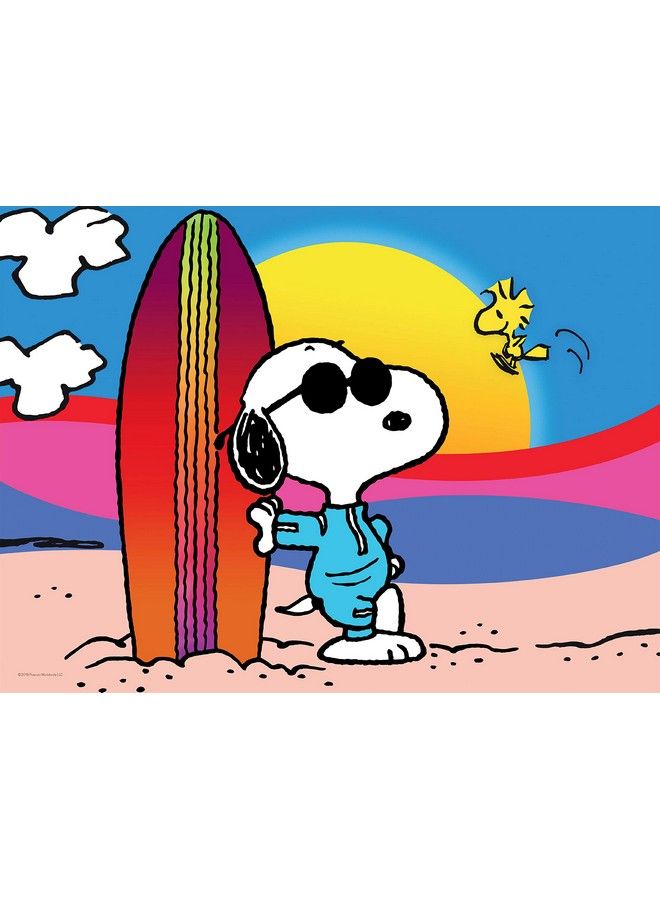 Ceaco Peanuts Malibu 100 Piece Jigsaw Puzzle - Image 1