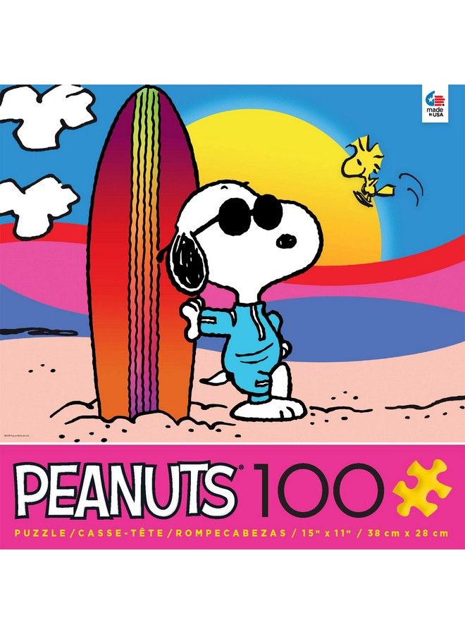 Ceaco Peanuts Malibu 100 Piece Jigsaw Puzzle - Image 3