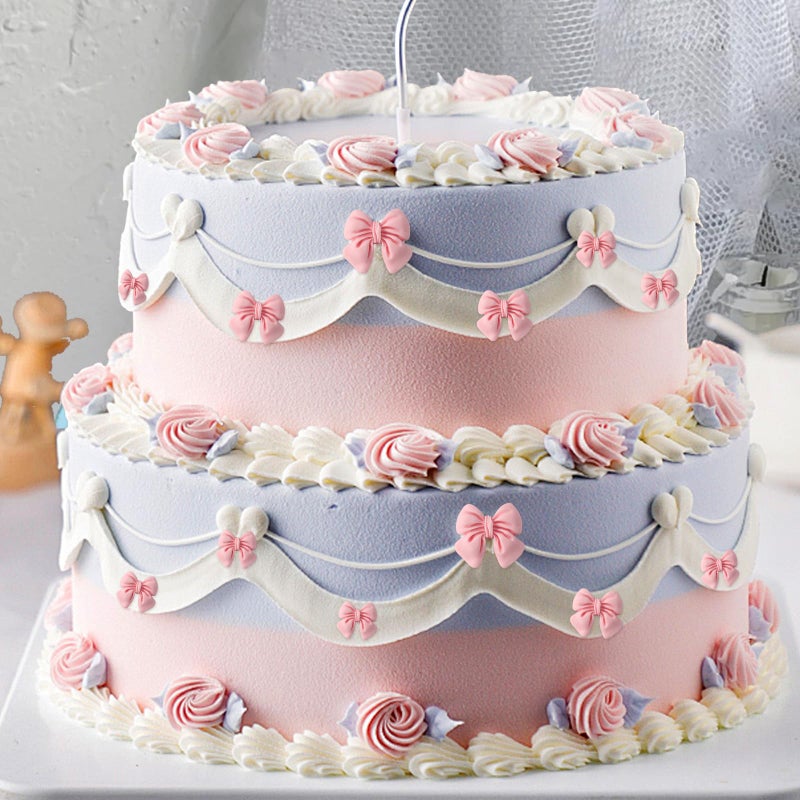 braxan 50 Pcs Pink Bow Cupcake Toppers, Bowknot Cake Dessert Picks, Birthday Decorations Drink Topper Bridal Engagement Wedding Baby Shower Princess Cupcake Toppers for Party Theme Decoration Supplies - Image 3