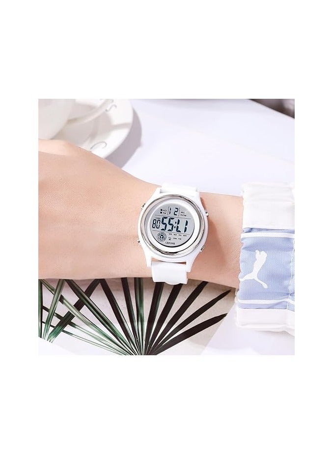 General Women's Fashion LED Digital Sport Watch, Multifunction Watch with Stopwatch, Calendar, 5Bar Water Resistant, Lightweight Clock, Suitable for Sports and Daily Wear  - Image 3