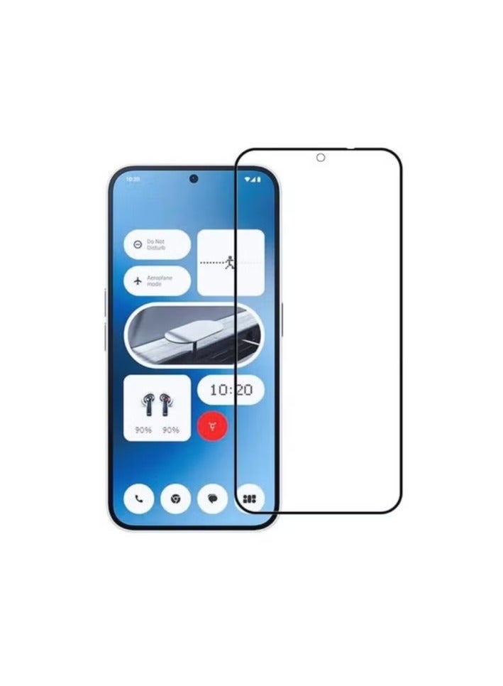 JAJEEK Nothing Phone 2A Case Cover with Full Glue Tempered Glass Screen Protector – Compatible for Nothing Phone 2A, Acrylic Clear, Full Protection, Shockproof and Scratch-Resistant - Image 3