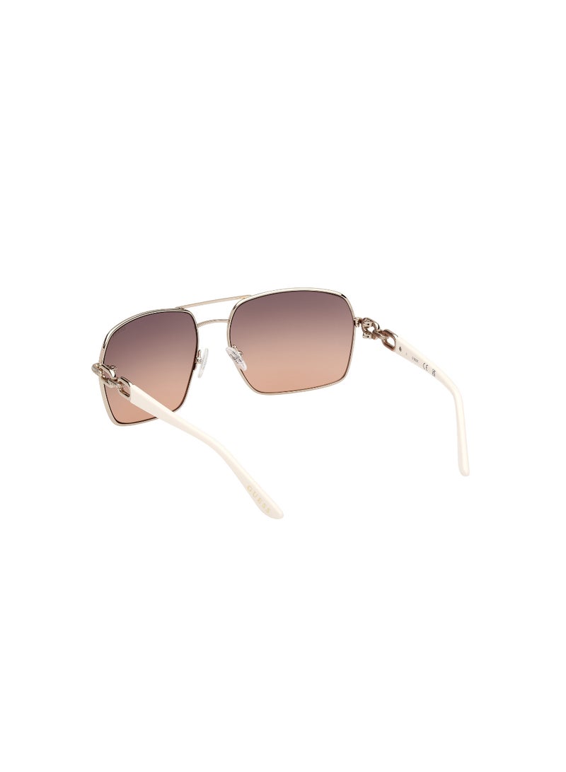 GUESS Metal Navigator Full Rim Women Uv Protection Sunglass - Image 5