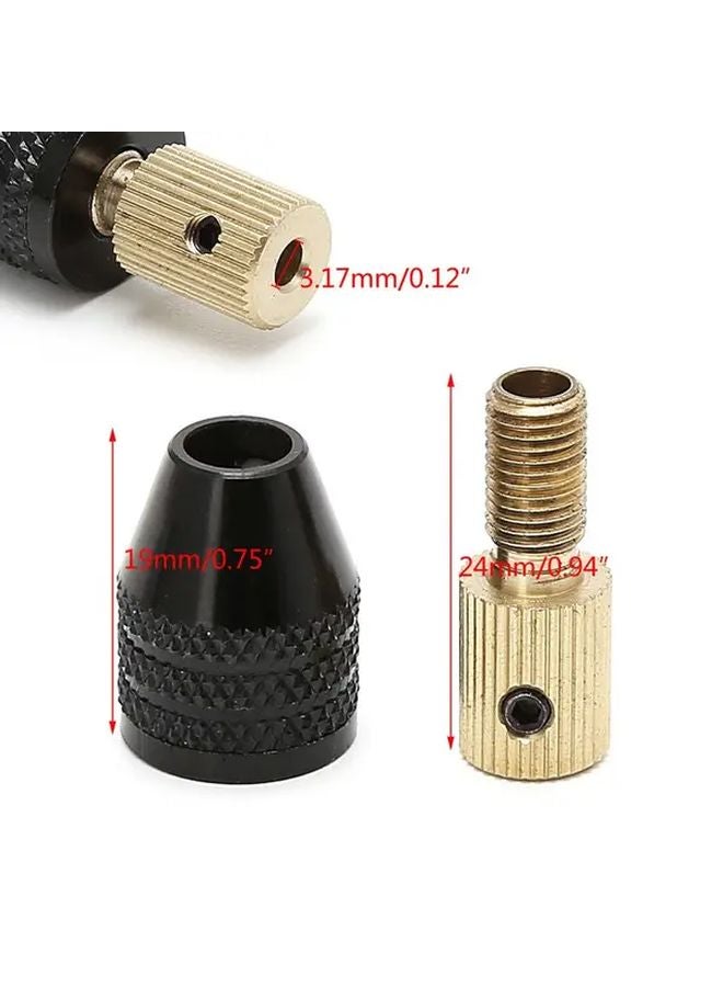 Self Tightening Electric Grinding Chuck Set 0 3Mm To 3 5Mm 3 Jaw Heavy Duty - Image 4