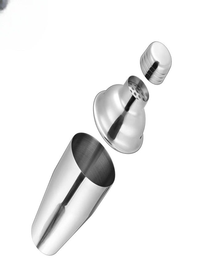 VISAXMI Stainless Steel Cocktail Shaker with Strainer | Mocktail Shaker | Leak Proof Drink Mixer | Bar Shaker for Mocktails, Cocktails & Juices - Image 4