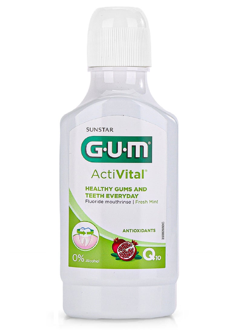 Sunstar Actival Q10 Mouthrinse 300ml