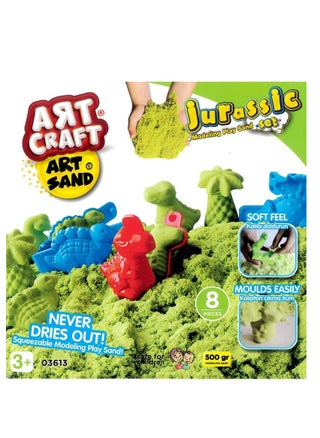 ART CRAFT 500 GR DINOSAURS MODELING PLAY SAND SET - pzsku/Z42A6D3F70F045BE6D3E5Z/45/_/1734947472/2692420a-370a-49a8-890e-6a1d28aac5b8
