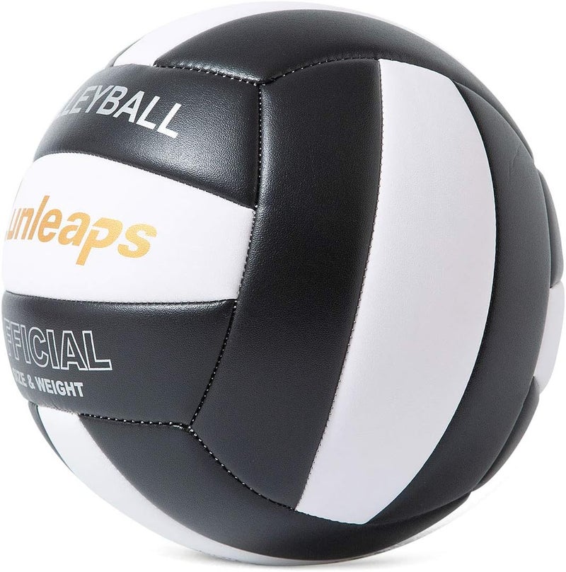 Runleaps Volleyball, Waterproof Indoor Outdoor Volleyball for Beach Game Gym Training (Official Size 5) - Image 2