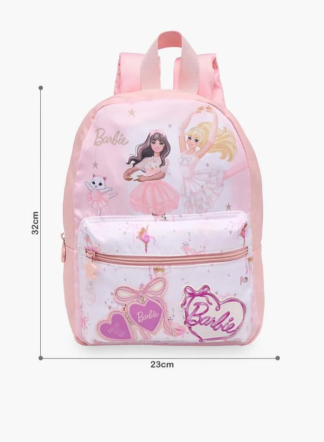 Barbie School Backpack With Adjustable Straps - 23x9x32 CM