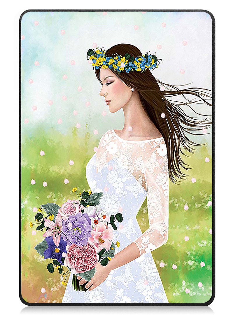 Theodor Protective Flip Case For Huawei MatePad 11.5 2023 With Trifold Stand Auto Wake Sleep Shockproof Cover Bride to be - Image 1