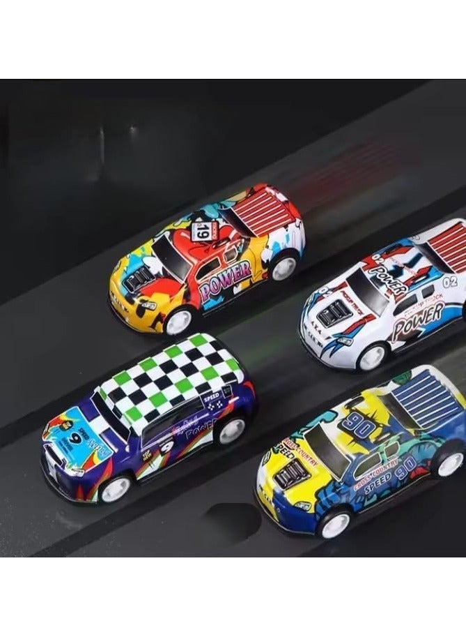 Generic 20 PCS Mini Die-Cast Toy Cars Set with Storage Box – Colorful Racing Vehicles for Kids - Image 3