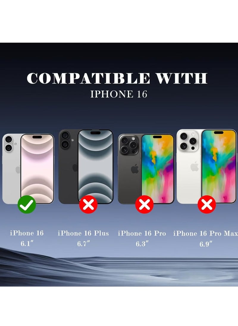 vesus 2-Pack Tempered Glass Privacy Screen Protector for iPhone 16 [Anti-Spy] [Anti-Scratch] [9H Hardness] - 6.1-Inch - Image 3