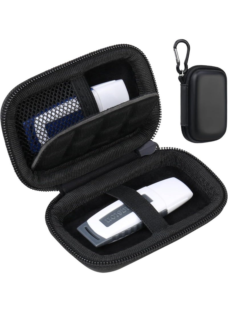 Lacdo USB Flash Drive Case, USB Storage Case, USB Holder Storage Bag, Thumb Drive Caes for SanDisk/Samsung USB Flash Drive USB Case, Jump Drive Case, Electronic Accessories Organizer, Black - Image 1