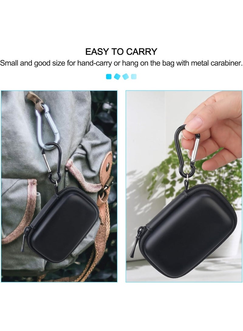 Lacdo USB Flash Drive Case, USB Storage Case, USB Holder Storage Bag, Thumb Drive Caes for SanDisk/Samsung USB Flash Drive USB Case, Jump Drive Case, Electronic Accessories Organizer, Black - Image 2