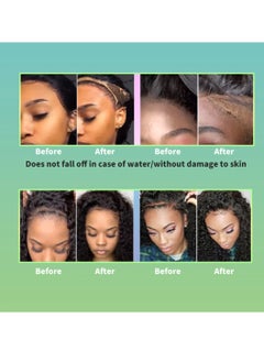 EUNOMIA Bold Hold Lace Bold Hold Extreme Hold Glue Lace Bond Glue No Latex Waterproof Sweatproof Maintain 5 Days Bold Hold Lace Adhesive Gelly Strong Hold Remove Residue and Dirt Wig Glue 38ml  - Image 3
