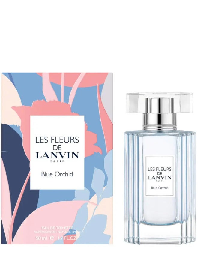 LANVIN عطر ليس فلورز أوركيد الأزرق 50 مل - Image 1