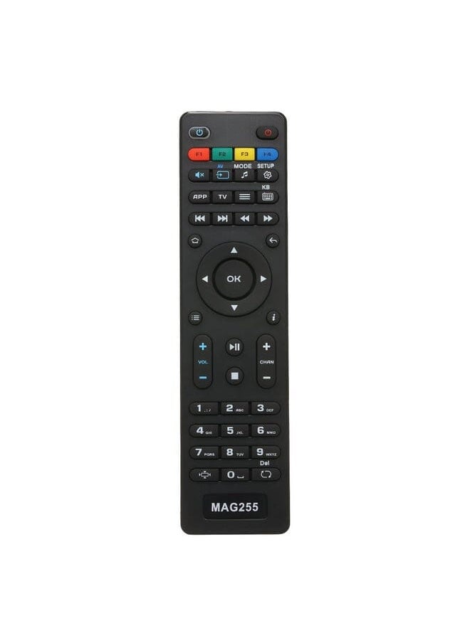 BURAQ - Replacement Tv Remote Controller For Mag 250 254 255 260 261 270 Iptv For Set Top Box Black - Image 1