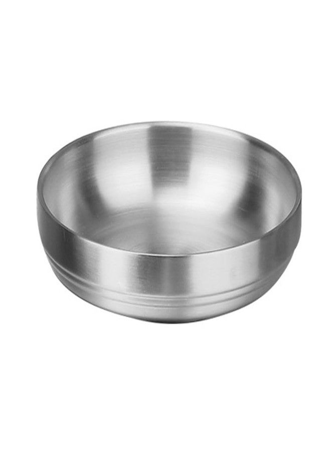 Hemoton Stainless Steel Sauce Dish - 4.52 Inch Mini Appetizer Plate for Seasoning, Snacks, Dipping, and Condiments -Easy to Clean Seasoning Dishes for Home and Restaurant Use - Image 1