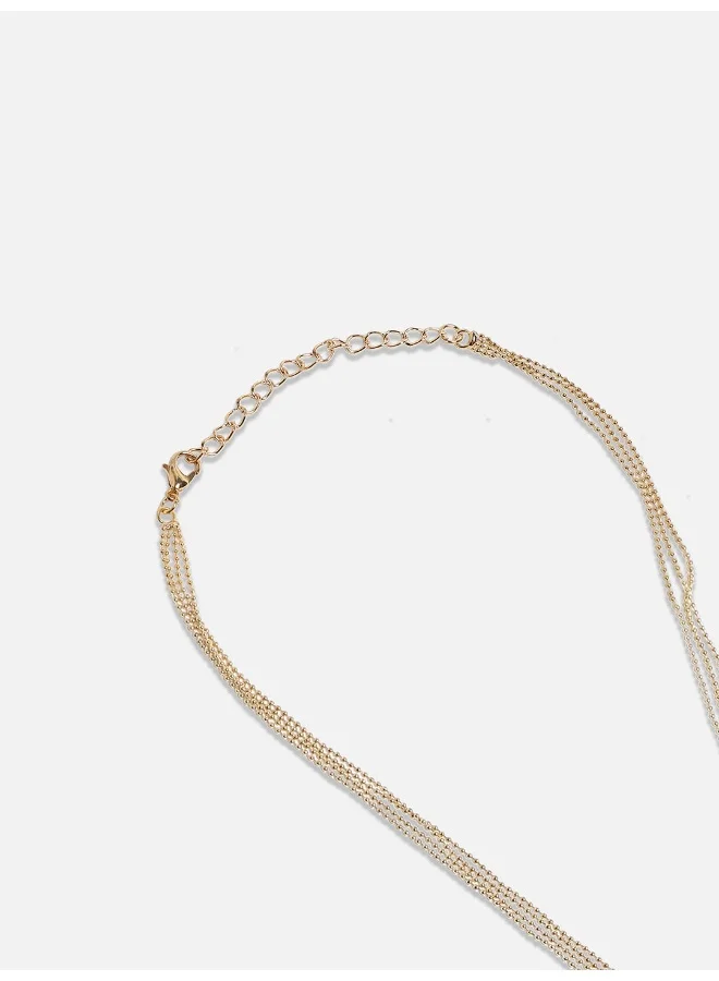 SOHI Eternal Embrace Negligee Artificial Necklace Jewellery