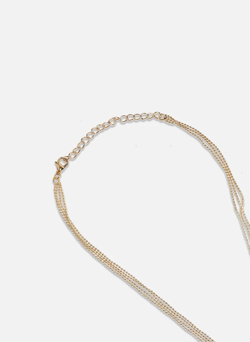 SOHI Eternal Embrace Negligee Artificial Necklace Jewellery