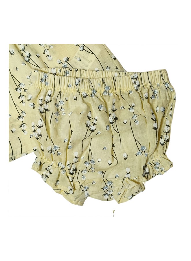 BabyShoora - Baby Girls Dress With Bloomers - Image 1