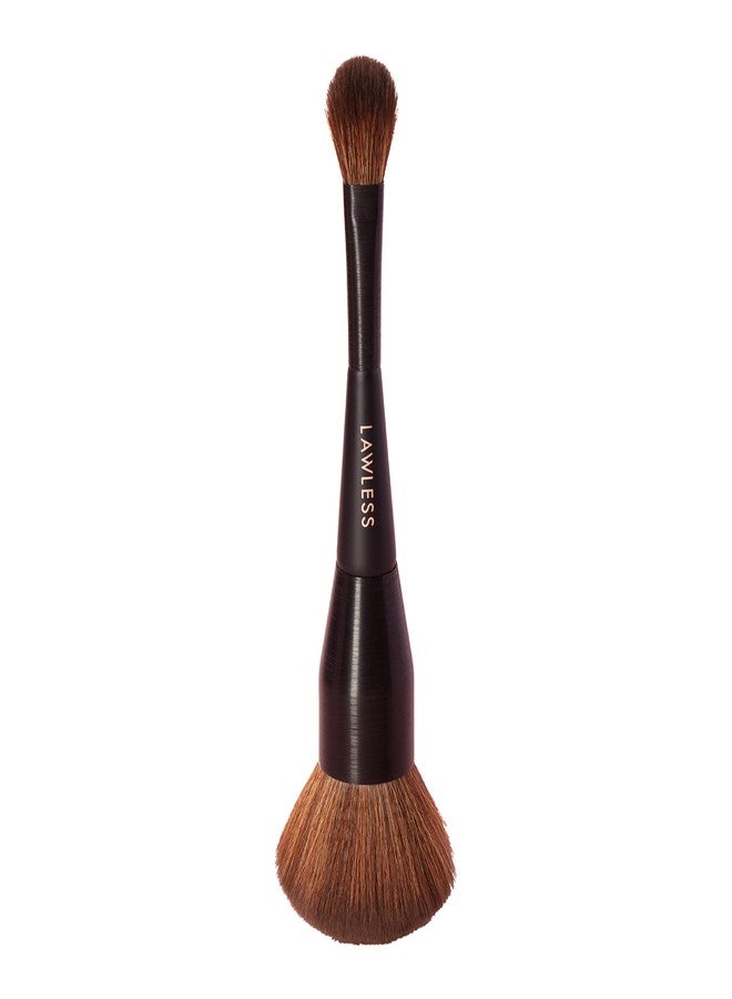 LAWLESS Women's Dual Ended Powder Brush, 1 Count - Image 1