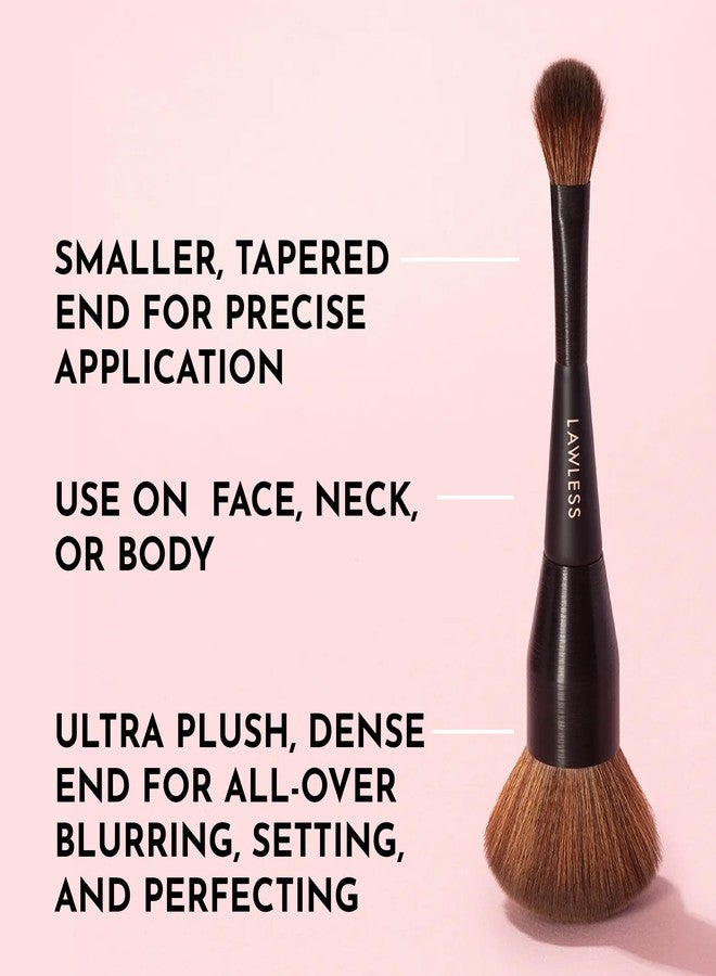 LAWLESS Women's Dual Ended Powder Brush, 1 Count - Image 3