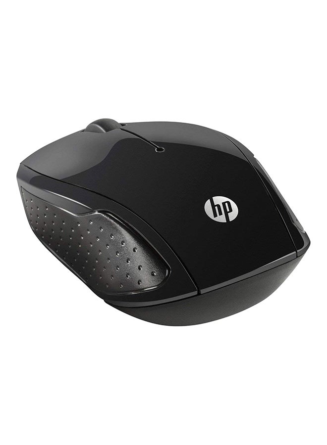 HP ماوس ضوئي لاسلكي 200 أسود - Image 2