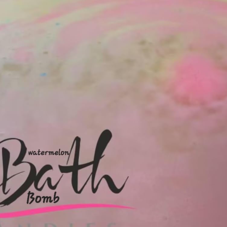 E_Glaze Eglaze Watermelon Bath Bombs Kids Friendly Bath Bomb Special Bath Bomb Vegan Skin Safe set of 2 120gm each  - Image 5