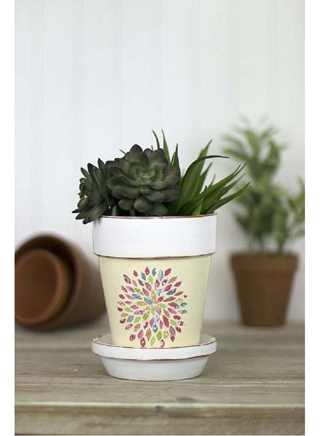 DecoArt Patio Paint, 2-Ounce, Wrought Iron Black (DCP21-3) - Image 2