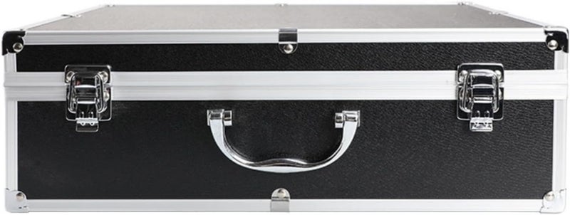 Portable Microphone Box Outdoor Speakers Holder Case Carry Suitcases Holders Aluminum Storage Microphone - Image 3