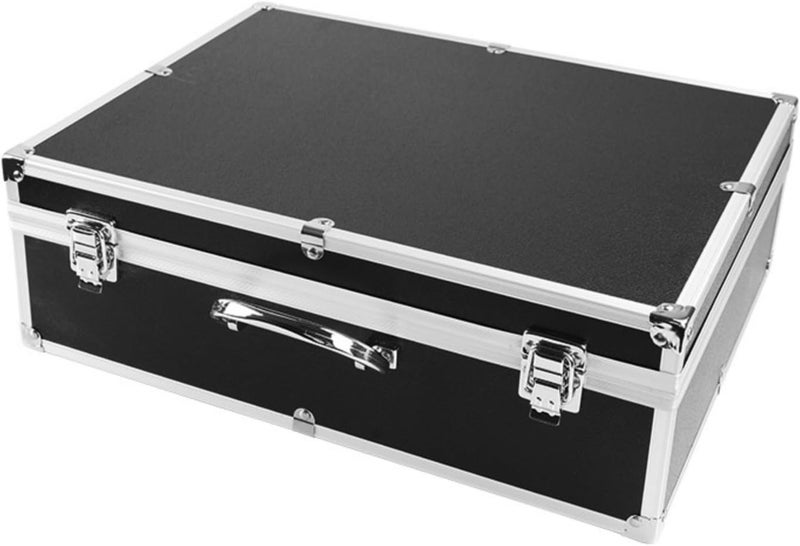 Portable Microphone Box Outdoor Speakers Holder Case Carry Suitcases Holders Aluminum Storage Microphone - Image 1