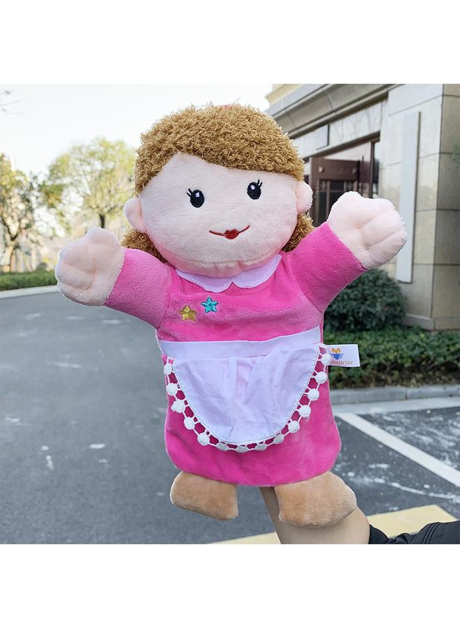 Bluejw Cross-border New Plush Toy Figure Doll Baby Muppet Gloves Mom And Dad Home Storytelling Wholesale - Image 1