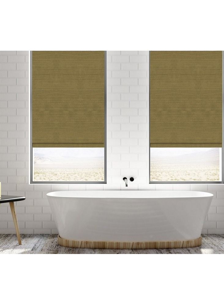 Home Gallery Sunlight roller blinds Half Shading 200*200 cm Brown - Image 2