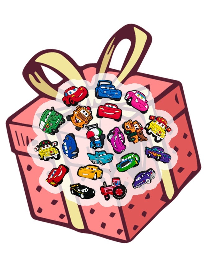 جيبيتز 20 قطعة من زينة أحذية كروكس من جيبيتز، سلسلة عصرية من زينة الأحذية ذات الفتحة، للأحذية والأساور وهدايا الحفلات، تناسب الأطفال والأولاد والبنات والرجال والنساء - Image 5