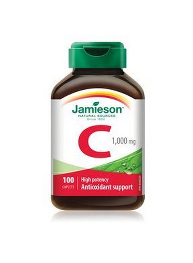 Jamieson Vitamin C 1,000 mg, 100 caplets - Image 1