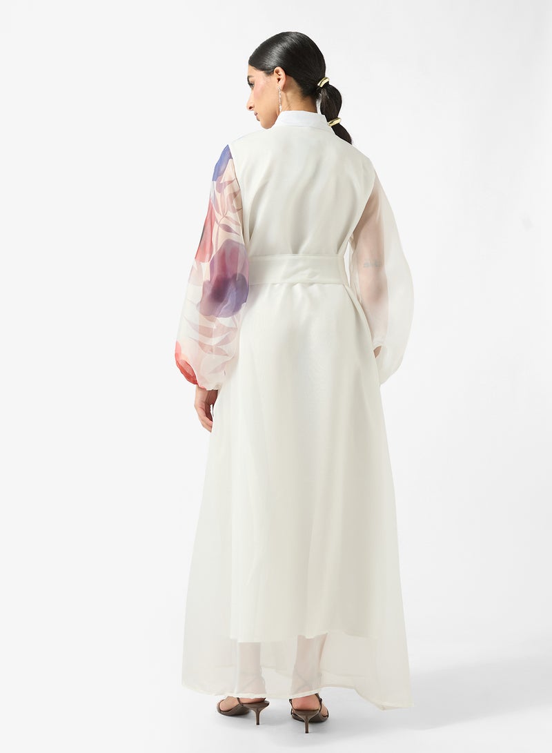 خزانة فستان بطبعة زهور - Image 2