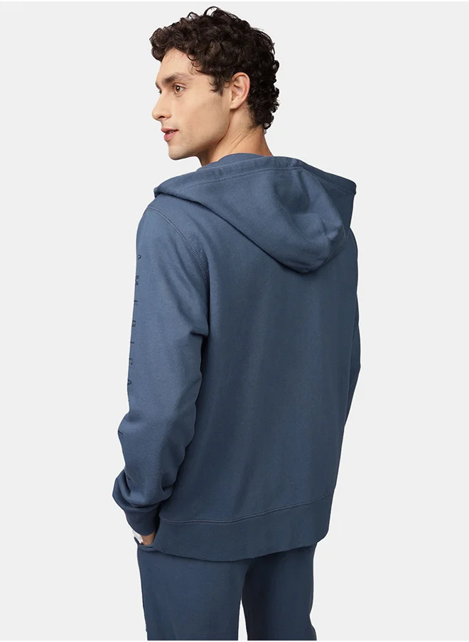 American Eagle 24/7 Graphic Drawstring Pullover Hoodie