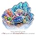 Jigfoxy Wooden Puzzle for Adults Underwater World Jigsaw Puzzles for Adult Unique Animal Shape Wood Cut Puzzles Christmas Thanksgiving Gifts for Friends Family M114 109in165pcs - Image 4