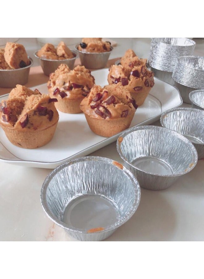 Disposable Steamed Cake Bowl High Temperature Resistant Bowl Cake Mold For Steamer Oyster Tray Cake Tin Paper Cup Commercial Use-Specifications - Image 3