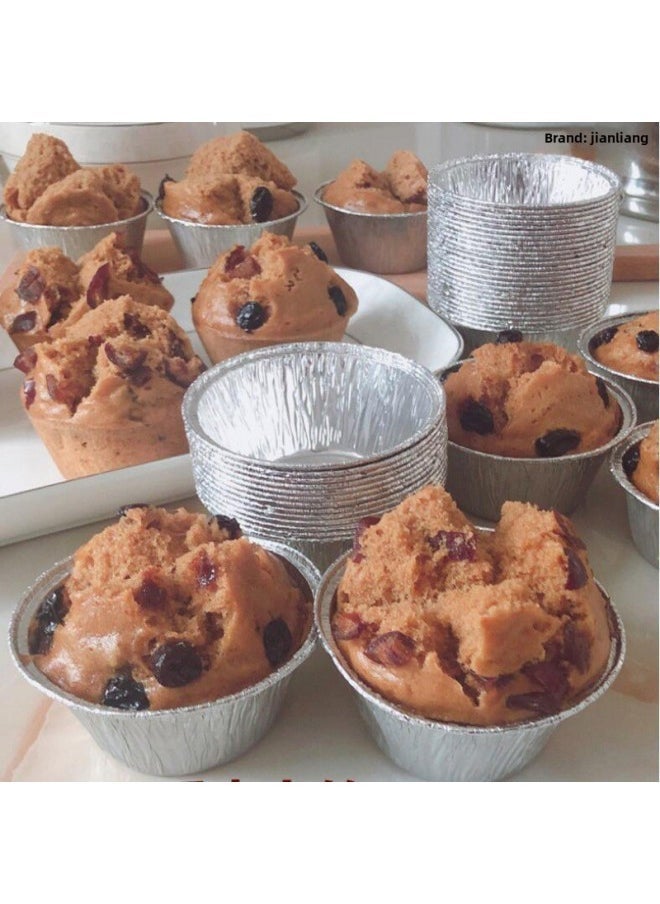 Disposable Steamed Cake Bowl High Temperature Resistant Bowl Cake Mold For Steamer Oyster Tray Cake Tin Paper Cup Commercial Use-Specifications - Image 2