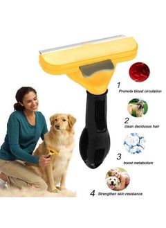 Stainless Steel DE Shedding Grooming Brush Comb Tool for Dogs Pets Cats -Over 90 lbs - pzsku/Z42A8F7514F1107282AC4Z/45/_/1728311716/c07ad9a3-c752-4408-9ffc-abe7b452deb4