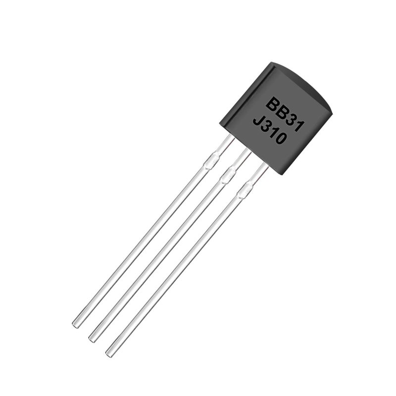 CHANZON J310 TO-92 N-Channel JFET FET Junction Field-Effect Transistor, for Amplification and High Frequency Applications (Pack of 10pcs) - Image 2